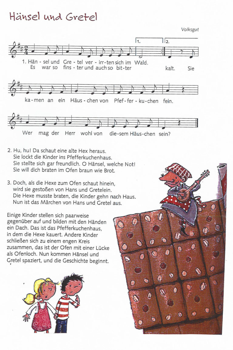 Hänsel U N D Gretel Text Lied: Hänsel und Gretel – Europakindergarten